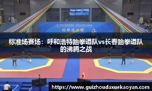 标准场赛场：呼和浩特跆拳道队vs长春跆拳道队的沸腾之战